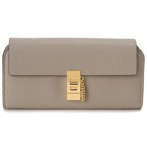 Chloe Long Wallet DREW Motty Gray